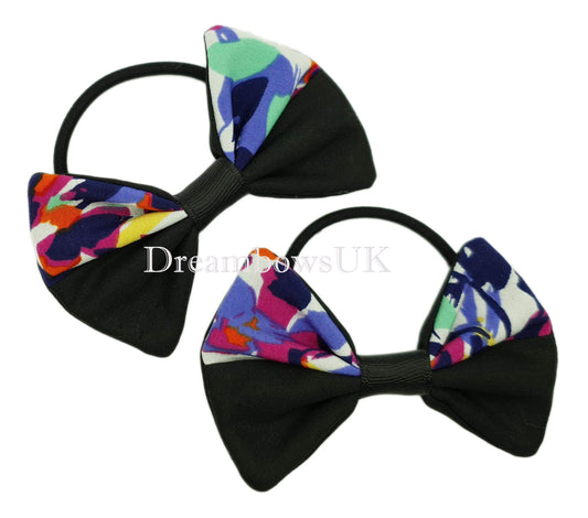 Novelty hair bows on thick bobbles